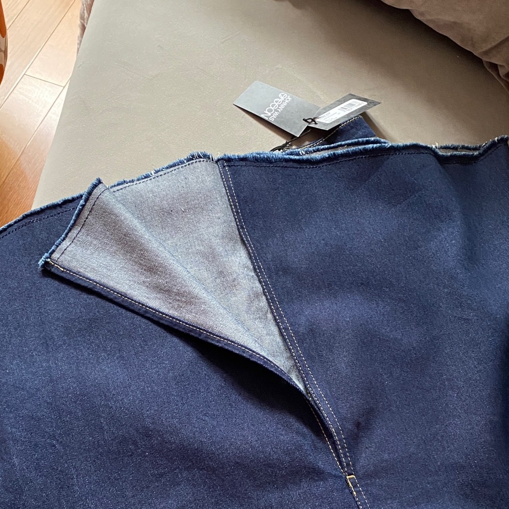 Johnny Was/ Sassoon Dark Blue Maxi Skirt - Picture 6 of 10